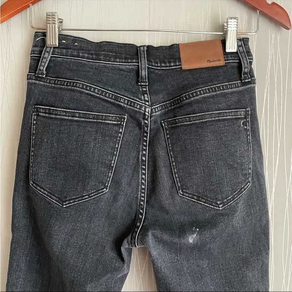 Madewell 10” High Rise Black Skinny Jeans Size 26 - Picture 8 of 12